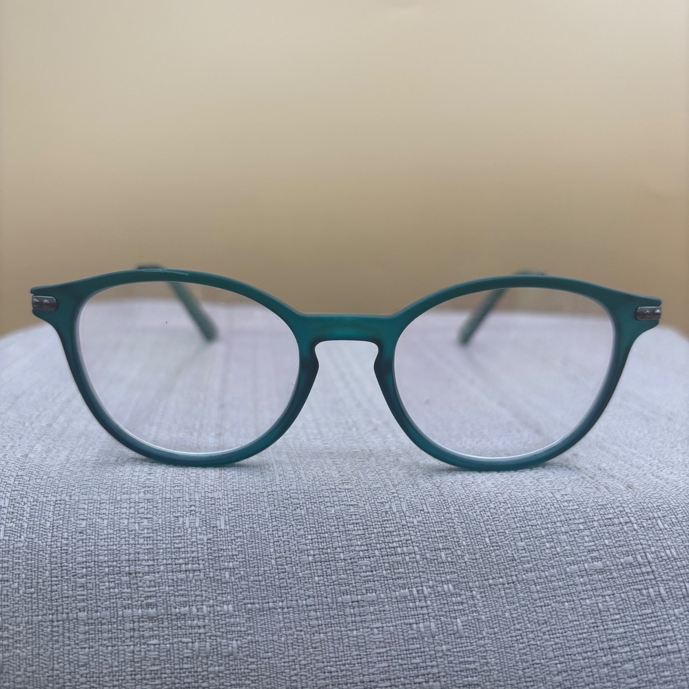 Foster Grant McKay TEL Multifocus Reading Glasses Unisex +1.50 Teal DarkAcademia